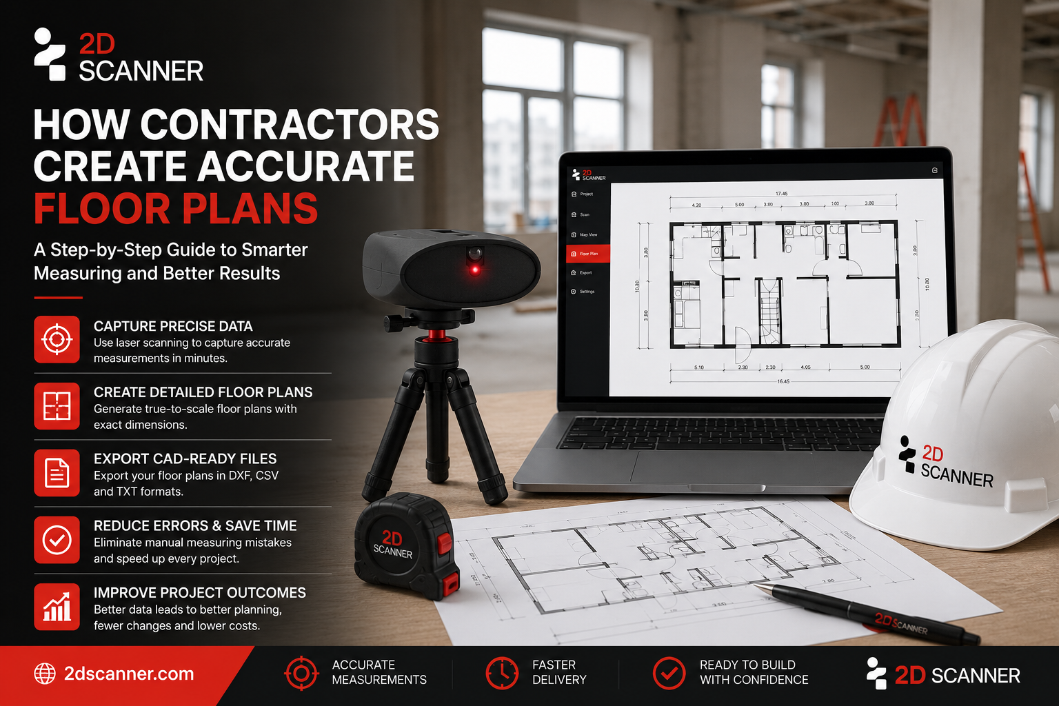 Create Accurate Floor Plan