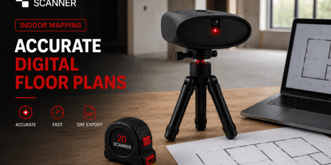 Indoor mapping for Accurate digital floor plans